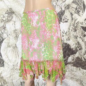 Leggiadro silk skirt size 8